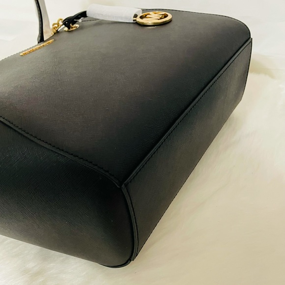 NWT Michael Kors Black Large shoulder tote bag - Picture 7 of 12